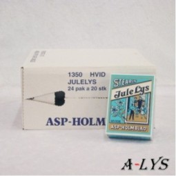 Julelys ren stearin - 20 stk